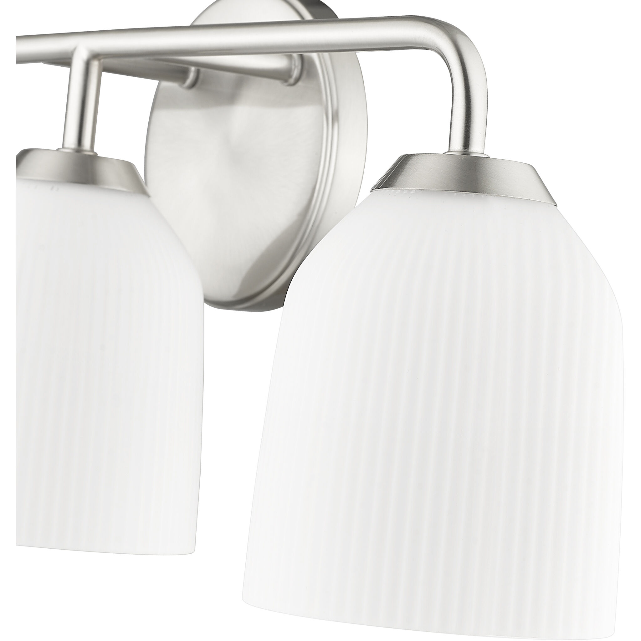 Norah 3 Light 23 inch Brushed Nickel Bathroom Vanity Light Wall Light